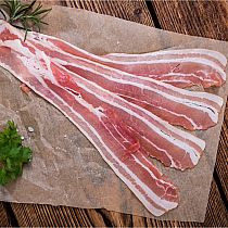 view ENGLISH SLICED STREAKY BACON 500gr details