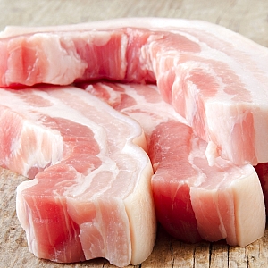 FREE RANGE PORK BELLY SLICES 500gr