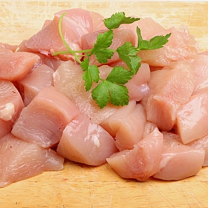 DICED CHICKEN BREAST 500gr