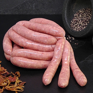 SAUSAGES TRADITIONAL PORK CHIPOLATAS (1LB)