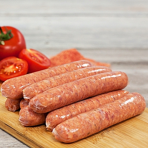 SAUSAGES TOMATO AND BASIL (1LB)