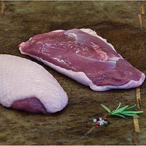 GRESSINGHAM DUCK BREASTS (2X300gram breasts)