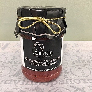 CHRISTMAS CRANBERRY & PORT CHUTNEY