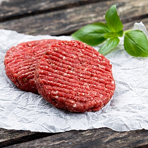 INDIVIDUAL BURGERS (beef and onion)