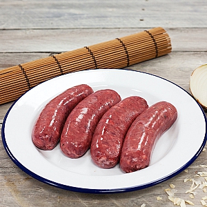 SAUSAGES PORK AND BLACK PUDDING (1LB)