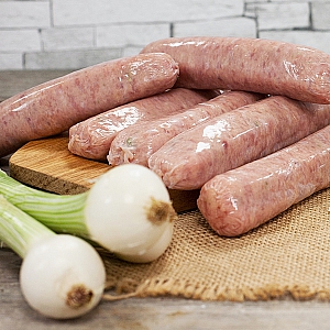 SAUSAGES GINGER & SPRING ONION (1LB)