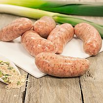 view SAUSAGES PORK AND LEEK (1LB) details