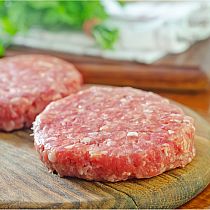 view FREE RANGE PORK BURGERS details