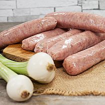 view SAUSAGES GINGER & SPRING ONION (1LB) details