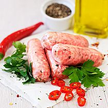 view SAUSAGES CHILLI & CORIANDER (1LB) details